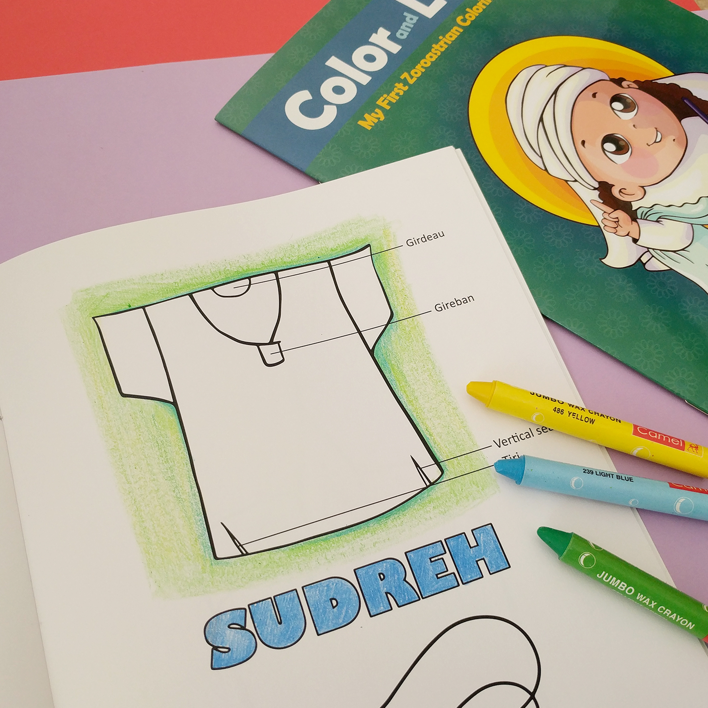 Zoroastrian Coloring Book - Image 2